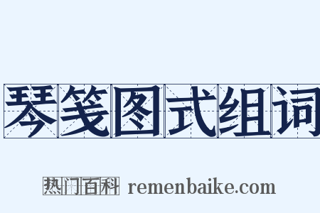 琴笺图式组词是什么意思的图片